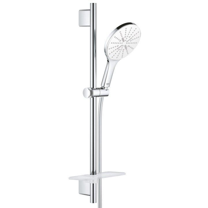 Coloana de dus Grohe Vitalio SmartActive 150 26598000, 1/2'', universal, 600 mm, 3 pulverizari, furtun 1.75 m, crom