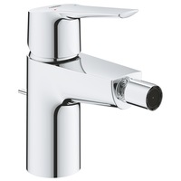 Baterie de bideu Grohe Start 32560002, 3/8'', marimea S, monocomanda, aerator cu bila, evacuare cu tija, crom