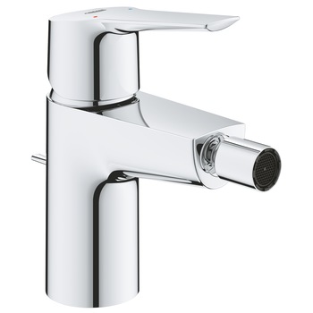 Baterie de bideu Grohe Start 32560002, 3/8'', marimea S, monocomanda, aerator cu bila, evacuare cu tija, crom