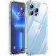 Husa silicon transparenta, compatibila iPhone 13 Pro, slim, antisoc
