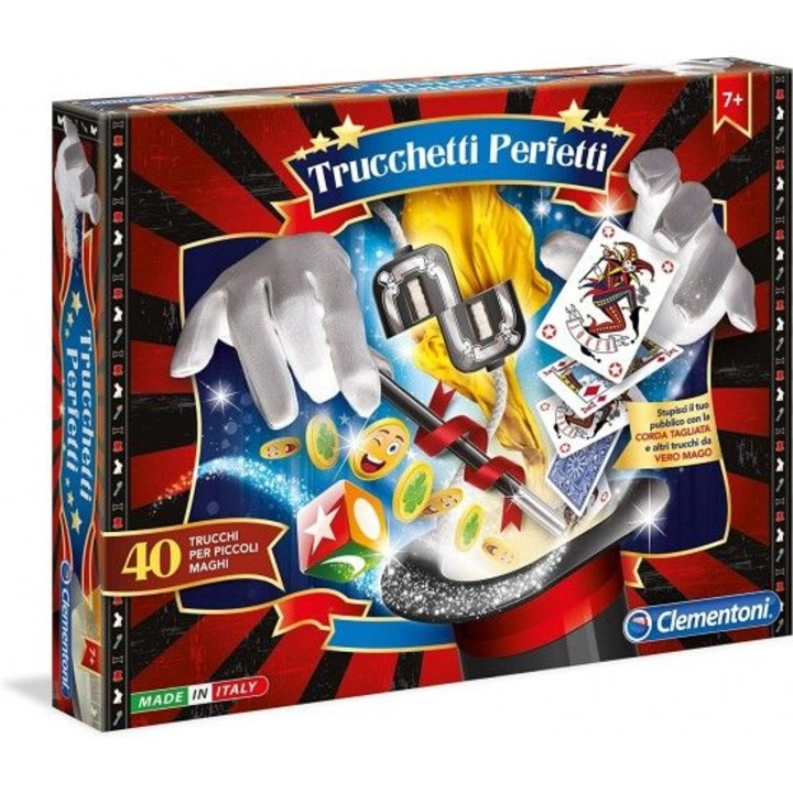 Set de magician Clementoni, Trucuri perfecte