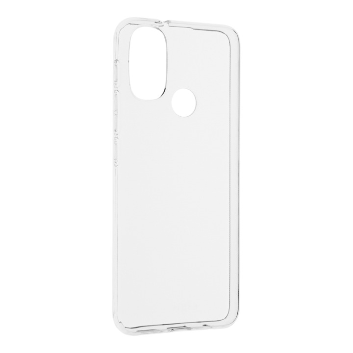 Javított TPU zselés tok Motorola Moto E20-hoz, átlátszó