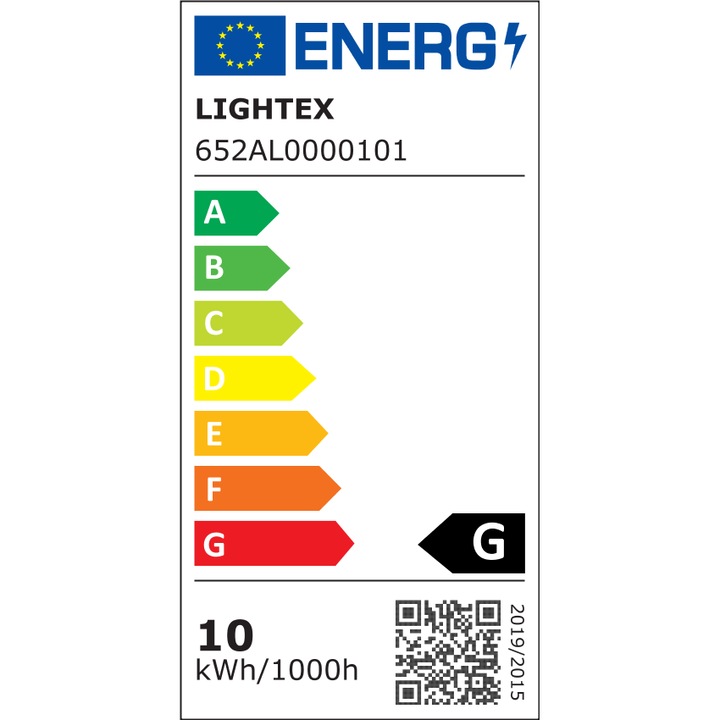 LED лампа RGB Lightex, SMART WIFI, 10W, A60, E27, 220V, 806lm, DIM&CCT, APP(Android&iOS), Alexa&Google&Tuya, Бяла и цветна
