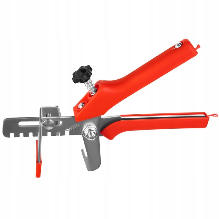 Cleste metal pentru sisteme nivelare,23.5x 16.5x 4 cm, rosu