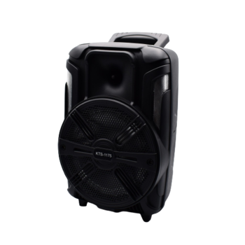 Boxa Portabila, MP3, TF/USB, Bluetooth, Radio FM, Putere 20W, 85dB, Telecomanda, Microfon, Ergonomica, Negru Boxa Portabila, MP3, TF/USB, Bluetooth, Radio FM, Putere 20W, 85dB, Telecomanda, Microfon, Ergonomica, Negru