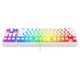 Клавиатура Gaming SPC GK630K Kailh BLUE RGB Pudding Edition Onyx White, Механична, Full RGB, Switch Blue