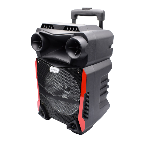 Boxa Portabila, MP3, TF/USB, Bluetooth, Radio FM, Telecomanda, Putere 10W, 85 dB, Ergonomica, Negru