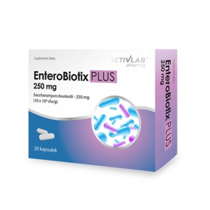 Activlab EnteroBiotix PLUS 250mg - 20 capsule