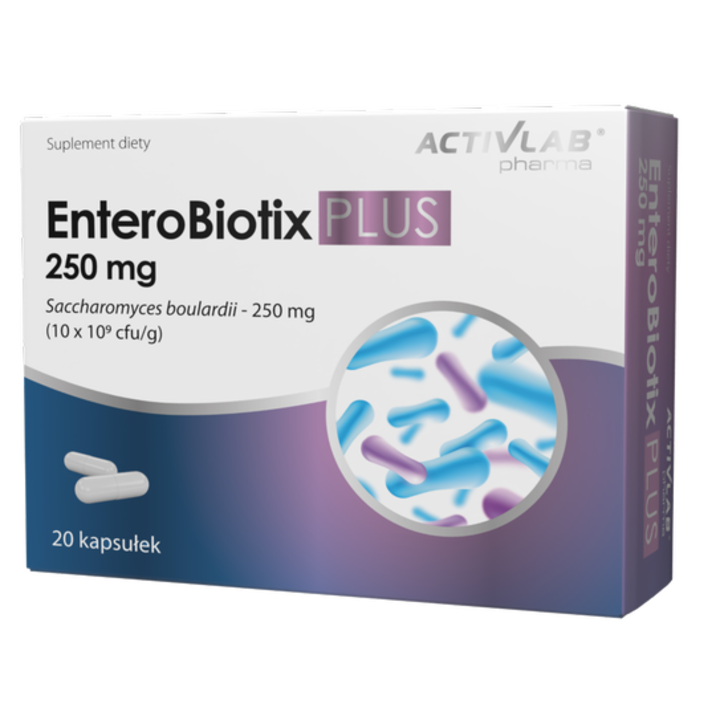 Activlab EnteroBiotix PLUS 250mg - 20 capsule