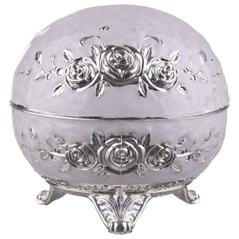 Scrumiera rotunda cu model Scrumiera rotunda cu model