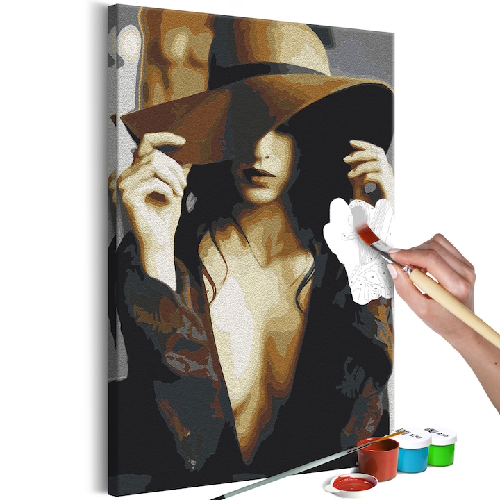 Kifestő Artgeist, Brown Hat, 40 x 60 cm