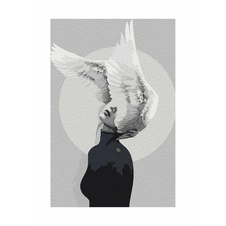 Pictura pe numere Artgeist, Woman With Wings, 40 x 60 cm