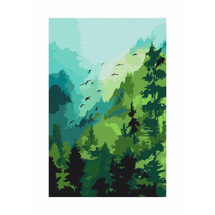 Kifestő Artgeist, Forest and Birds, 40 x 60 cm