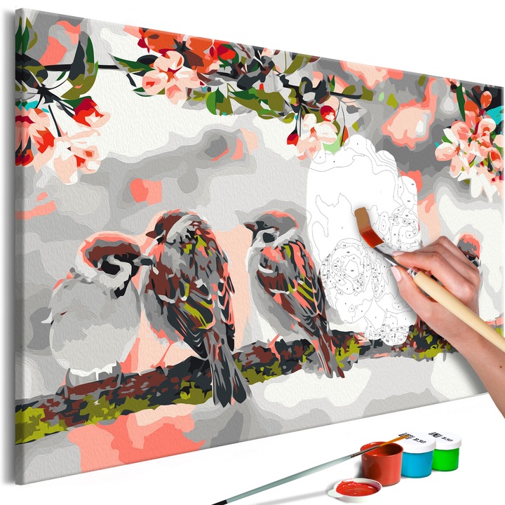 Kifestő Artgeist, Birds on the Branch, 60 x 40 cm