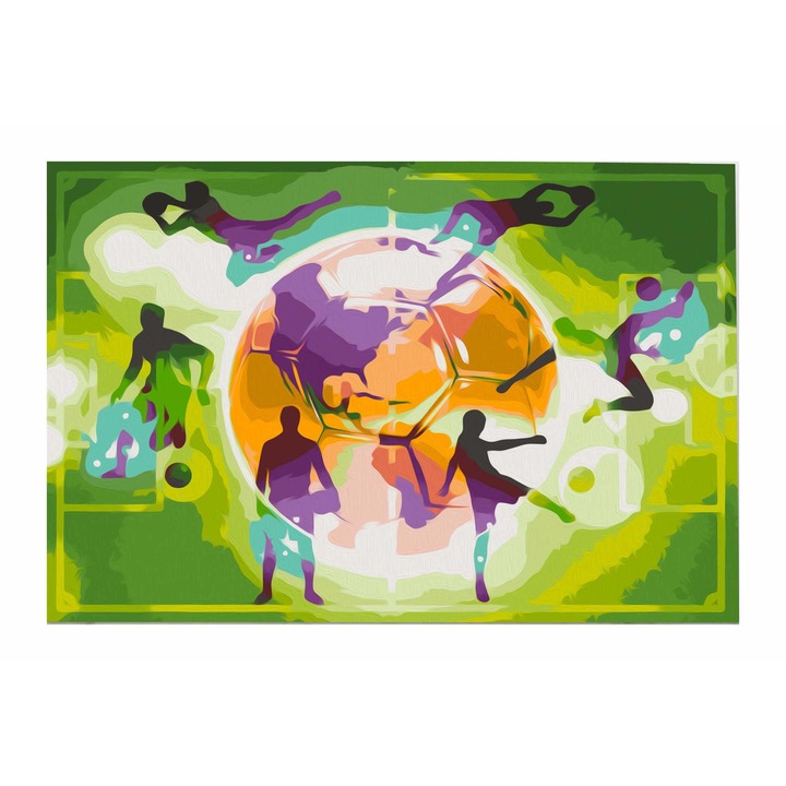 Pictura pe numere Artgeist, Champions, 60 x 40 cm