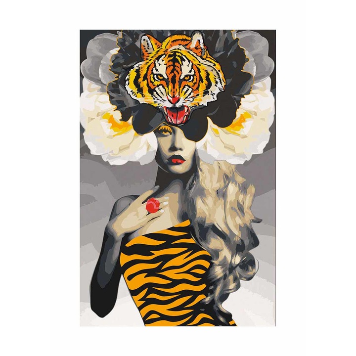Pictura pe numere Artgeist, Eye of the Tiger, 40 x 60 cm