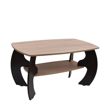 Masa Cafea, MALVA, 100x60x52cm, Wenge/Sonoma Masa Cafea, MALVA, 100x60x52cm, Wenge/Sonoma