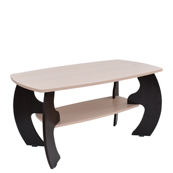 Masa Cafea, MALVA, 100x60x52cm, Wenge/Milk Masa Cafea, MALVA, 100x60x52cm, Wenge/Milk