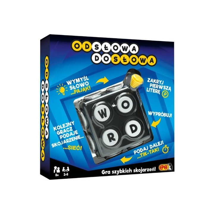 Spada játék Szóról szóra, 2-8 játékos, 8 év felett