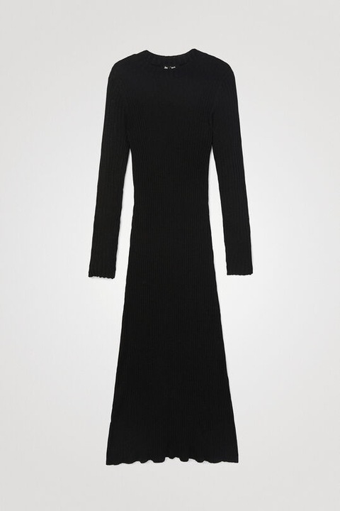 Rochie cu aspect striat , Desigual , Slim fit