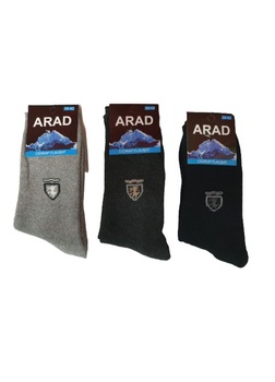 Set 3 ciorapi flausati barbatesti, 80% Bumbac, 39-42, Multicolor Set 3 ciorapi flausati barbatesti, 80% Bumbac, 39-42, Multicolor