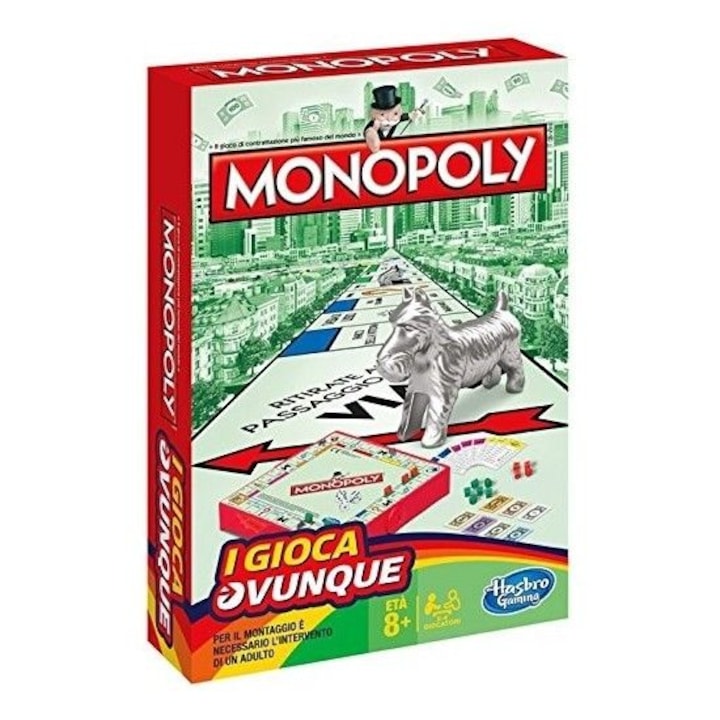 Joc portabil Monopoly Travel, Hasbro