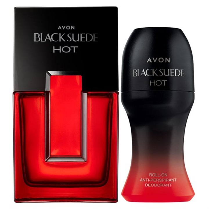 Avon Black Suede Hot férfi parfüm szett, 125 ml