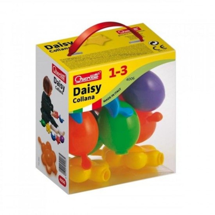 Daisy Necklace oktatójáték, 12 db, Többszínű, 1-3 év