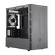 Cooler Master Midi - MasterBox MB400L Кутия за компютър, Разширителни слотове: 3,5" x 2; 2,5" x 2, 120 mm x 1 вентилатор, 1x 3,5 mm жак конектор, USB конектор x 2, черен