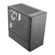 Cooler Master Midi - MasterBox MB400L Számítógépház, Bővítőhelyek: 3.5" x 2; 2.5" x 2, 120 mm x 1 ventilátor, 1x 3.5mm Jack csatlakozó, USB csatlakozó x 2, Fekete