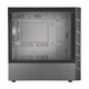 Cooler Master Midi - MasterBox MB400L Кутия за компютър, Разширителни слотове: 3,5" x 2; 2,5" x 2, 120 mm x 1 вентилатор, 1x 3,5 mm жак конектор, USB конектор x 2, черен