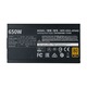 Cooler Master MWE 650 - V2 Tápegység, 650W teljesítmény, aktív PFC, 12 cm ventilátor, moduláris csatlakozás, 80+ Gold minősítés, Fekete