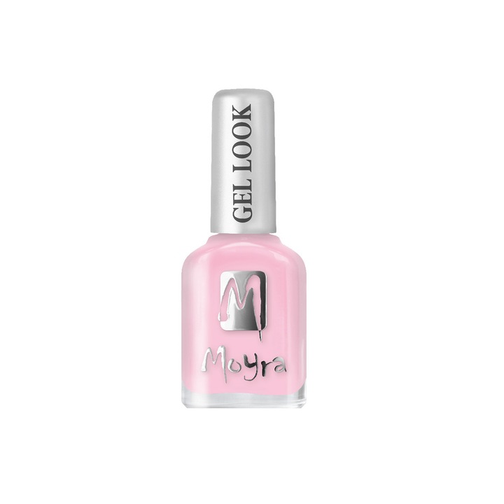 Lac de unghii Moyra Gel Look 12ml 956 Roz