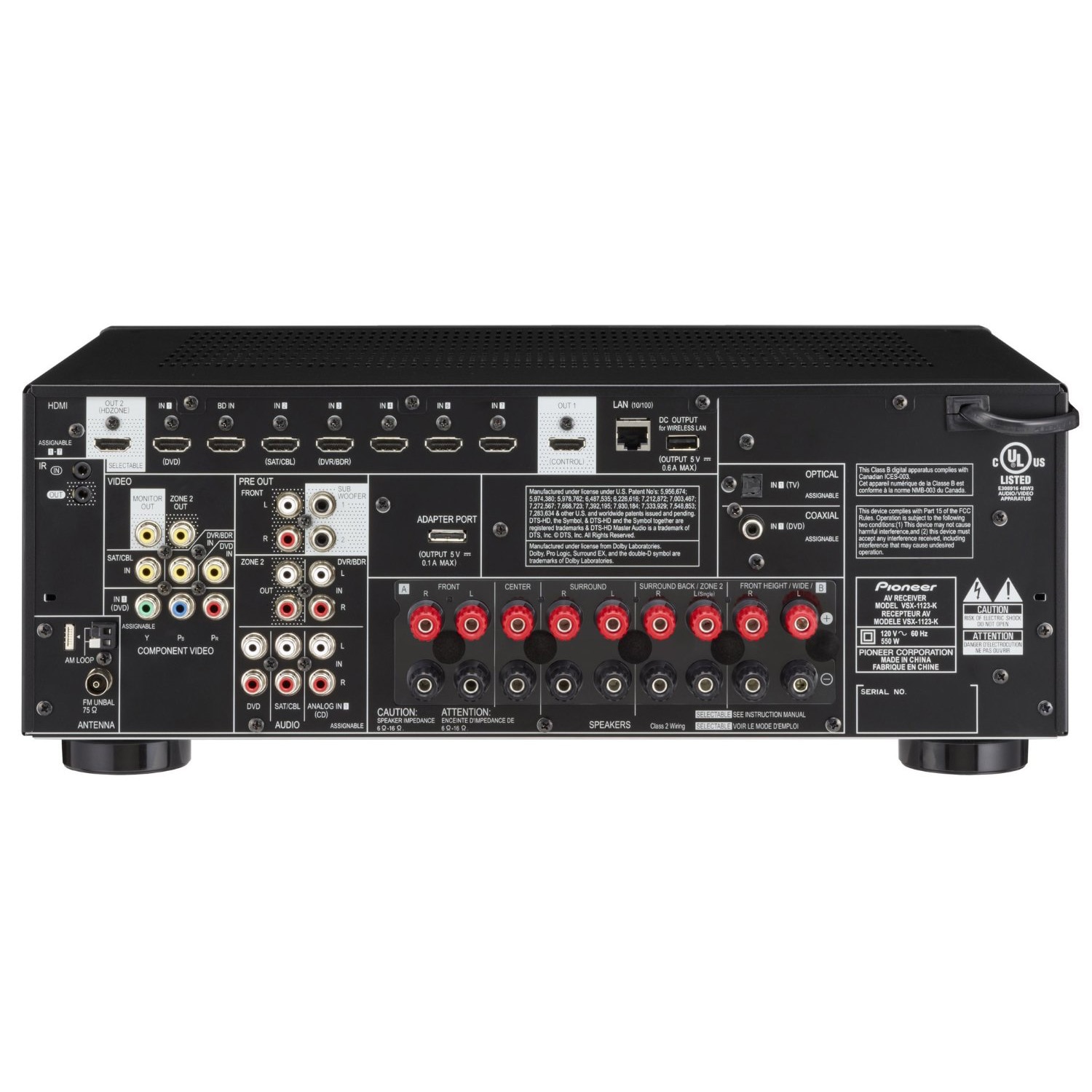 Pioneer VSX-1123 : Meilleur Prix - Les Numériques - Foto 3