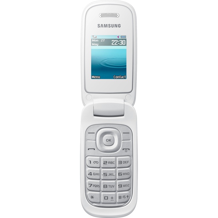 Telefon mobil Samsung E1270, White