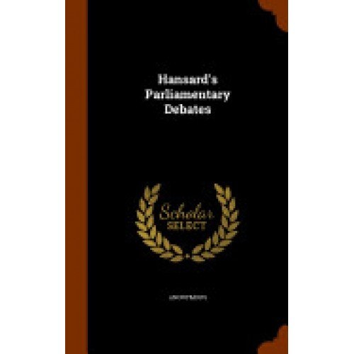 Hansard's Parliamentary Debates