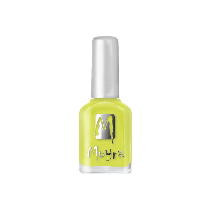 Lac de unghii Moyra 12ml 065 Galben neon