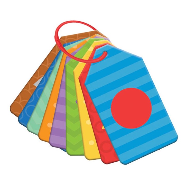 Oktatási kártyák Luna, formák, számok, színek