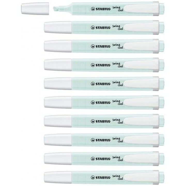 Комплект от 10 маркера Stabilo, син