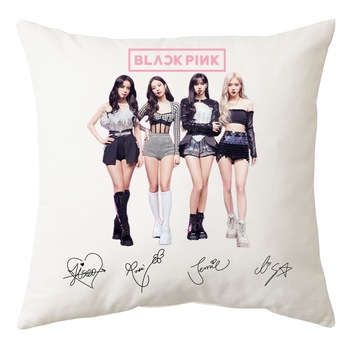 Perna trupa BlackPink K-POP patrata alba, model  Perna trupa BlackPink K-POP patrata alba, model