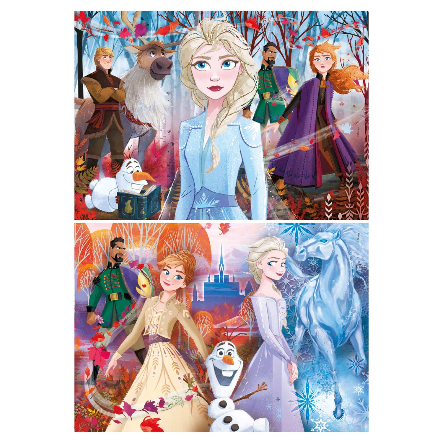 Puzzle Clementoni Disney Frozen 2, 2x20 piese - eMAG.ro