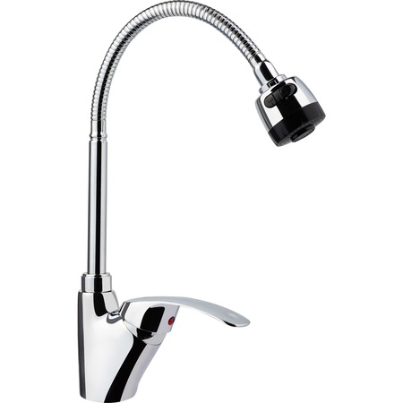 Pachet chiuveta bucatarie + baterie Freddo SET7002S, cuva stanga, inox, 760x435 mm, adancime cuva 160mm, Sifon Q32 preaplin