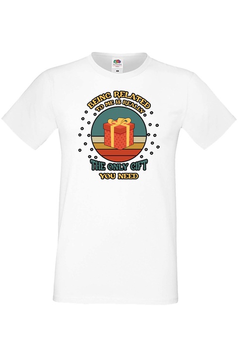 Ferfi karacsonyi polo Noi karacsonyi polo Mikulas ujevi unnepi ajandek, amelyik rokon vagyok, valoban az egyetlen ajandek, amire szuksege van 1 2., Fehér