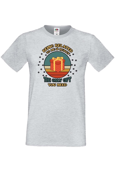 Ferfi karacsonyi polo Noi karacsonyi polo Mikulas ujevi unnepi ajandek, amelyik rokon vagyok, valoban az egyetlen ajandek, amire szuksege van 1 2., Szürke