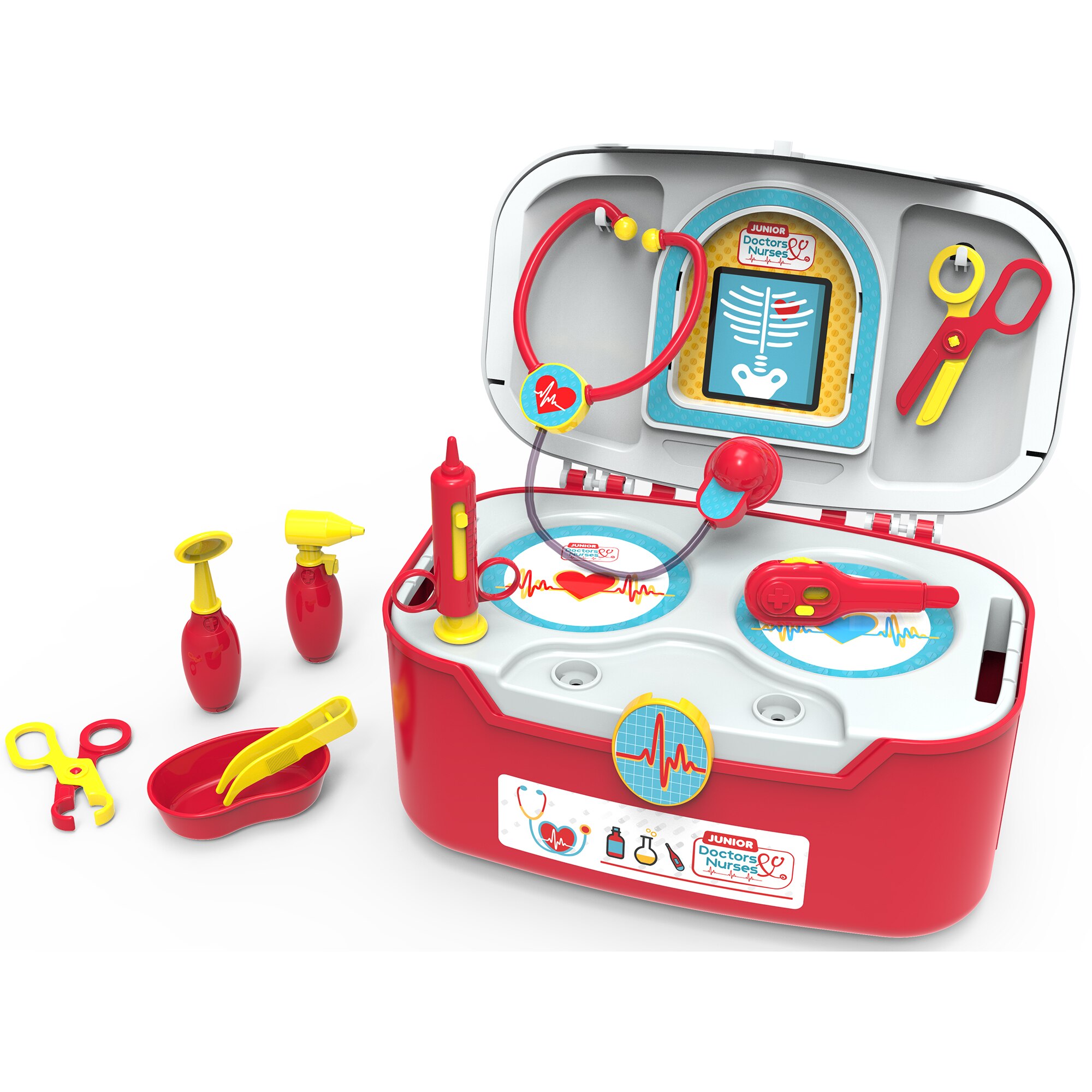 Set de joaca Bildo - Trusa medicala, 9 accesorii