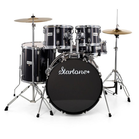 Set Tobe Startone Star Standard, Negre, Pentru Incepatori, Contine bete si scaun