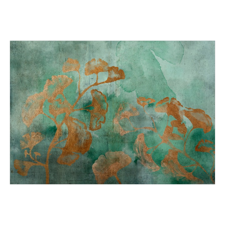 Artgeist nem szőtt tapéta, Réz Ginkgo, 150 x 105 cm