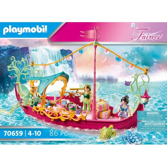 Fairy boat sale playmobil