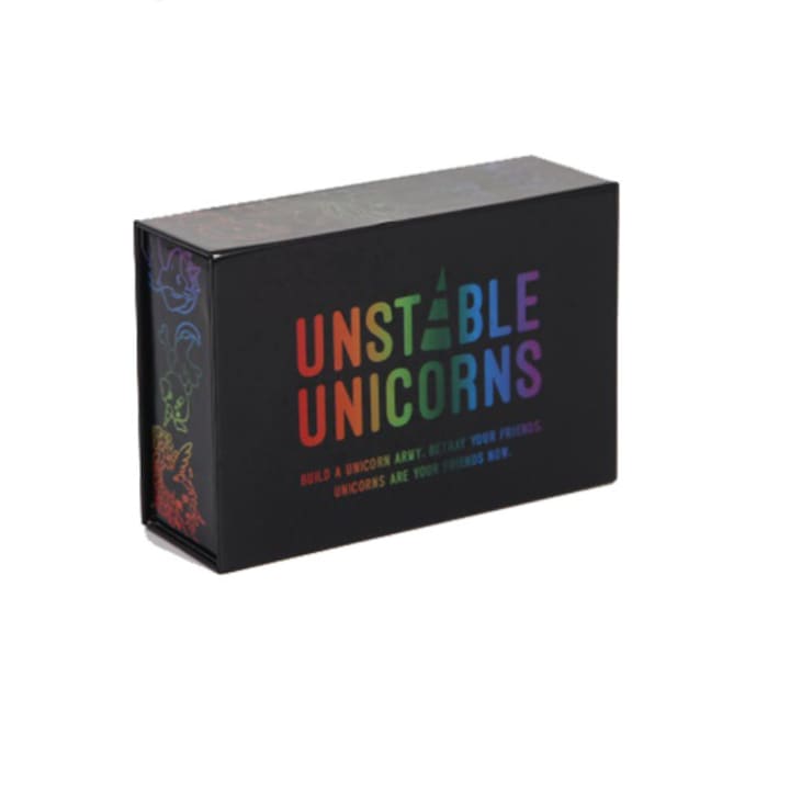 Carti de joc unicorn Chigoods, 135 Carduri, Negru