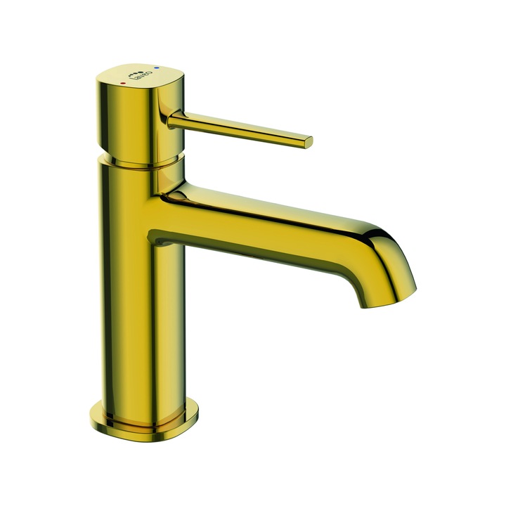 Смесител POLLA BAPG22D, За мивка, Златисто покритие